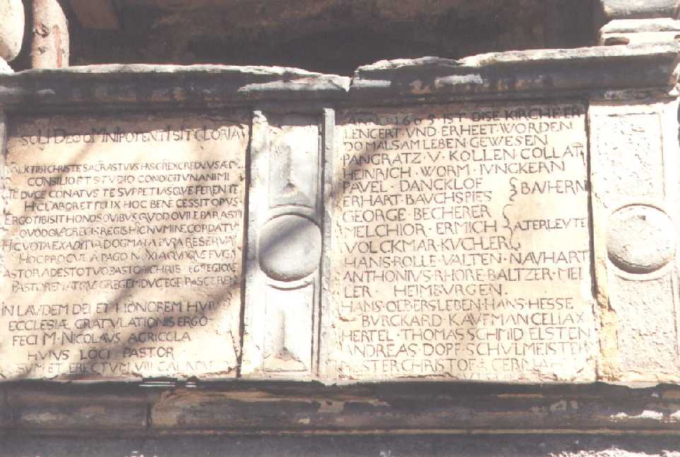 Olbersleben-Kirchentafel